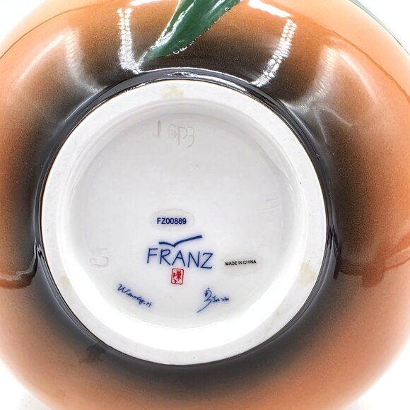 Vintage Franz Collection Porcelain Dragonfly Vase by Jen Woo FZ00889 Stunning! - Picture 3 of 14